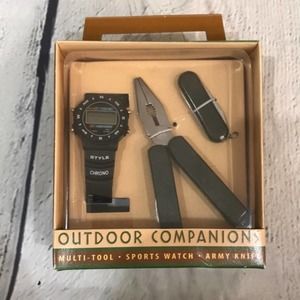 Vintage NIB outdoor companions watch set